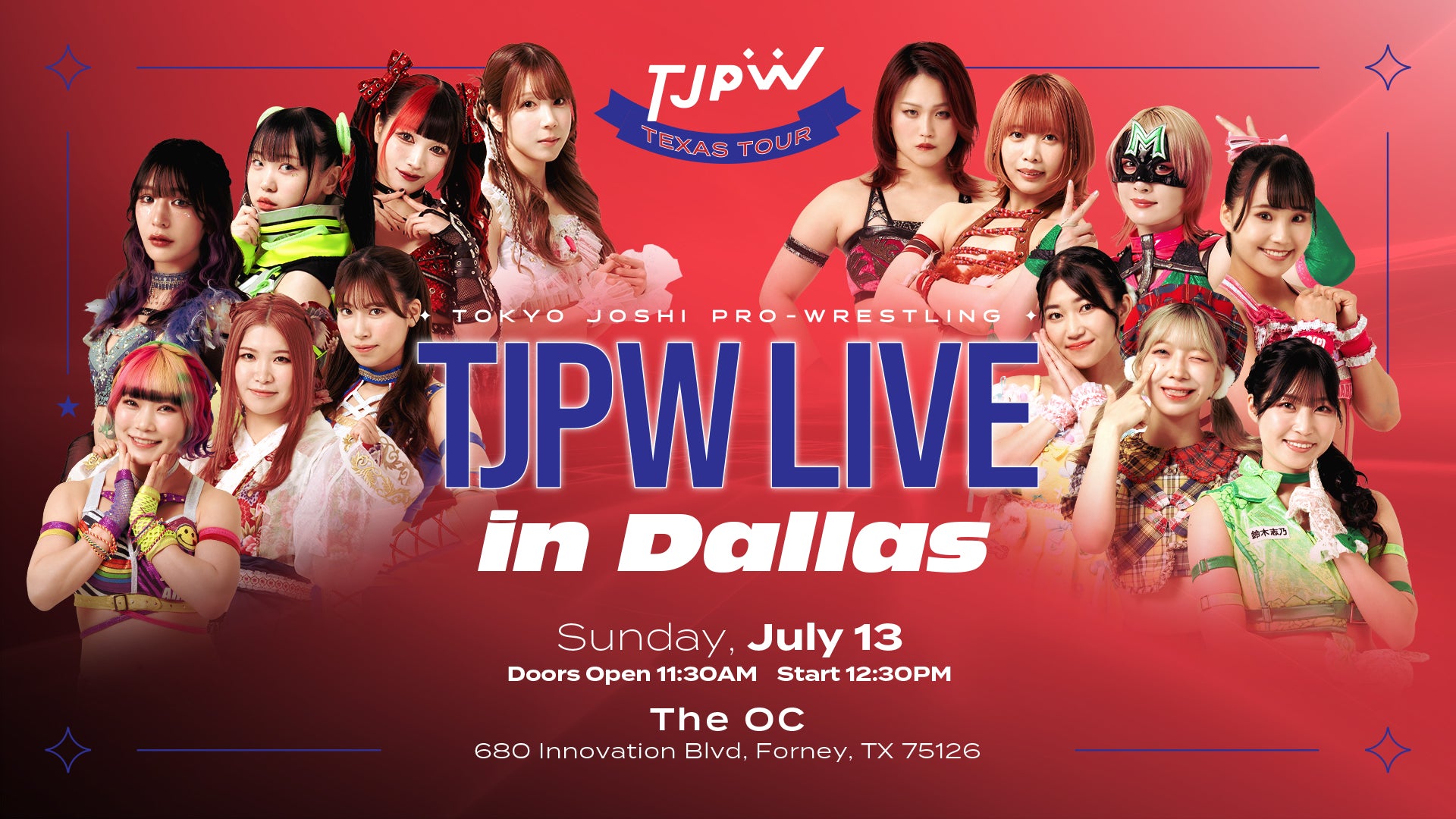 TJPW Live in Dallas! – TOKYO STORY - Main Image
