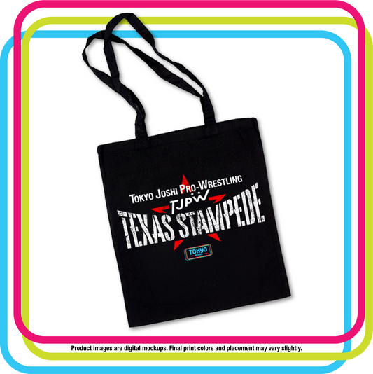 Texas Stampede Tote Bag