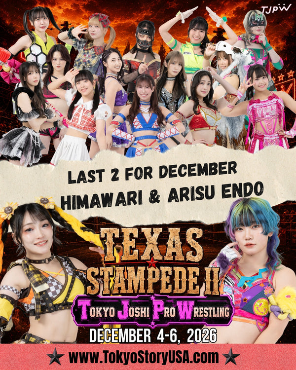 Two More Wrestlers Join TJPW Texas Stampede II!