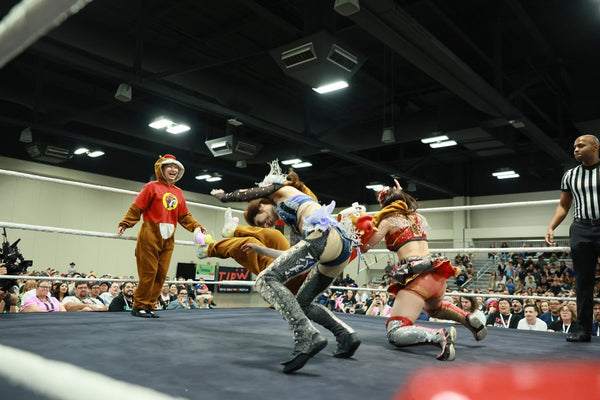 Yuki Kamifuku and Wakana Uehara (“OberEats”) vs. Raku and Pom Harajuku