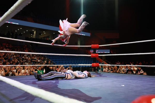 Yuki Kamifuku and Wakana Uehara (“OberEats”) vs. Yuki Aino and Vert Vixen