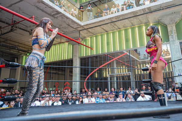 Yuki Kamifuku and Wakana Uehara (“OberEats”) vs. Miyu Yamashita and Kaylia Capri
